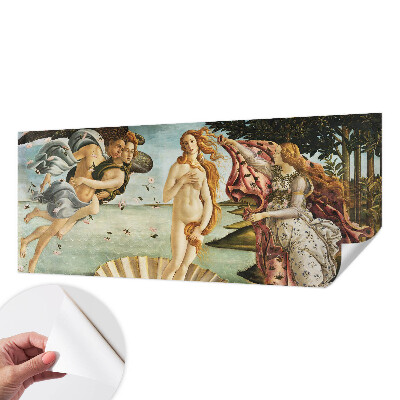 Children's wall mural featuring Sandro Botticelli's The Birth of Venus