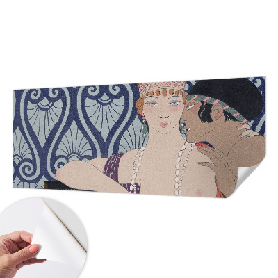 Peel and stick wall mural Artistic couple