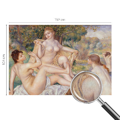 Self-adhesive photo wallpaper with an image of women resting