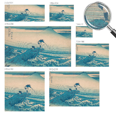 Peel and stick wall mural for bedroom with a sea scene