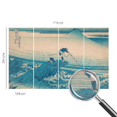 Peel and stick wall mural for bedroom Sea scene