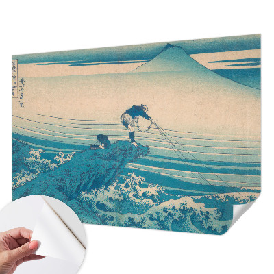 Peel and stick wall mural for bedroom Sea scene