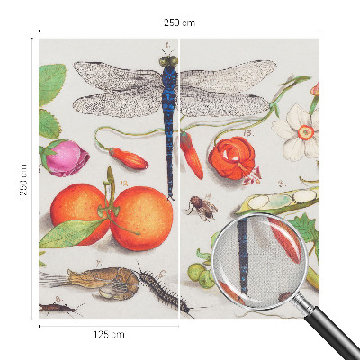 3D photo wallpaper mural Nature illustration