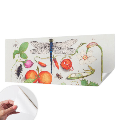 3D photo wallpaper mural Nature illustration