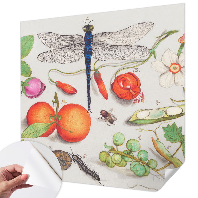 3D photo wallpaper mural Nature illustration