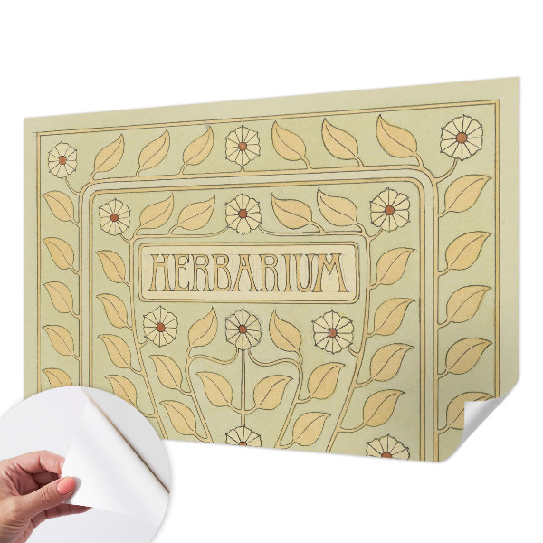 Children's wall mural Plant ornament