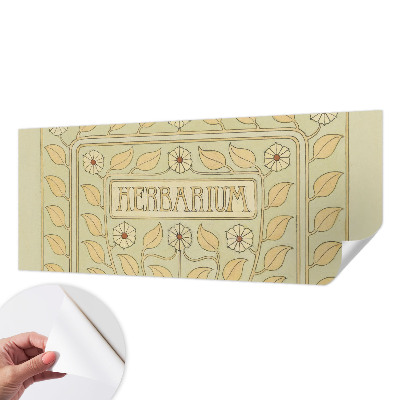 Children's wall mural Plant ornament