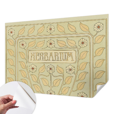 Children's wall mural Plant ornament