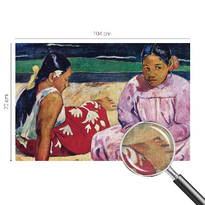 Peel and stick wall mural featuring a beach scene for the living room