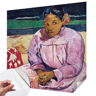 Peel and stick wall mural for living room Beach scene