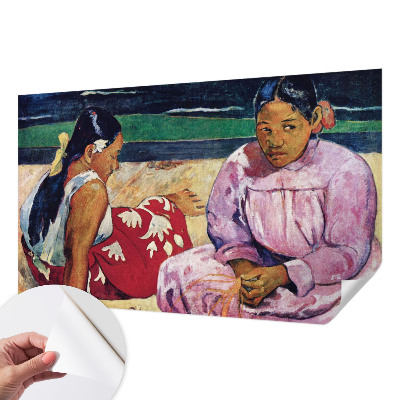Peel and stick wall mural for living room Beach scene