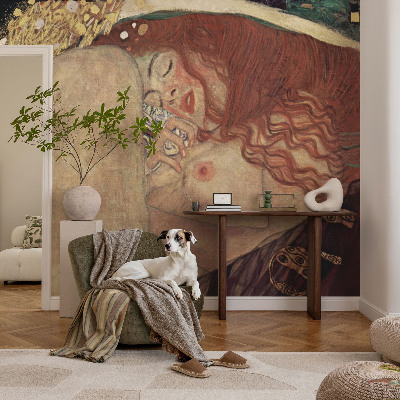3D photo wallpaper mural featuring a sensual act