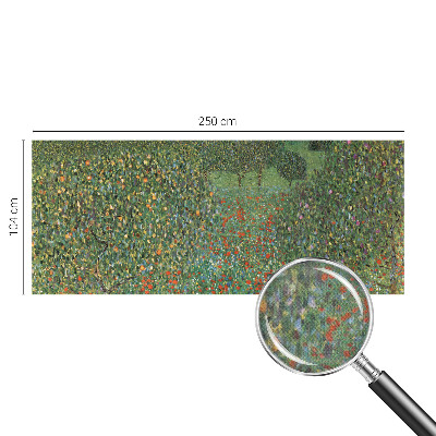 Baby room wall mural Flower meadow