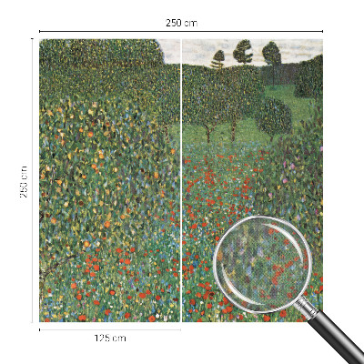 Baby room wall mural Flower meadow