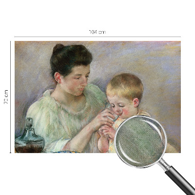 Peel and stick wall mural Parental care