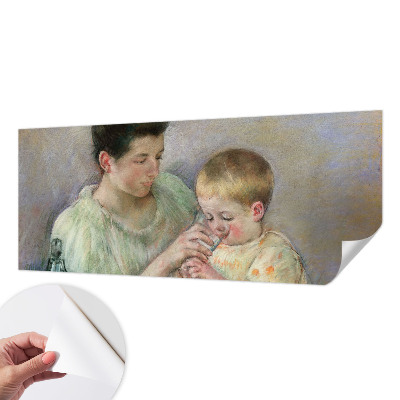 Peel and stick wall mural Parental care