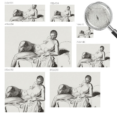 Stick-on wall mural Artistic nude