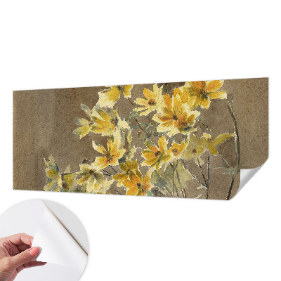 3D photo wallpaper mural Sunny bouquet