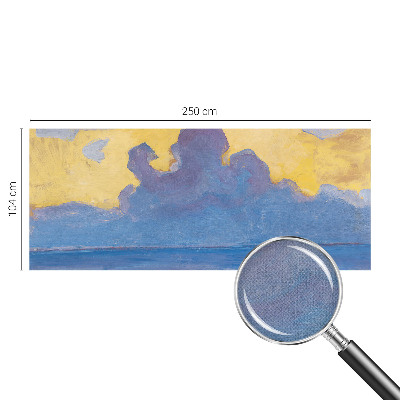 Children's wall mural Cloudscape