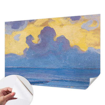 Children's wall mural Cloudscape