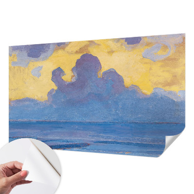 Children's wall mural Cloudscape