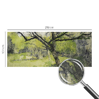 Baby room wall mural Spring park