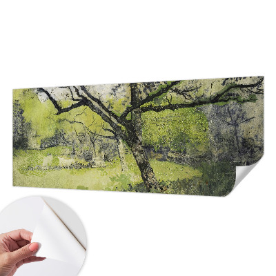 Baby room wall mural Spring park