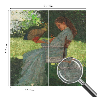 Peel and stick wallpaper mural Summer Harmony