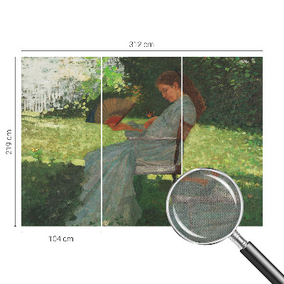 Peel and stick wallpaper mural Summer Harmony