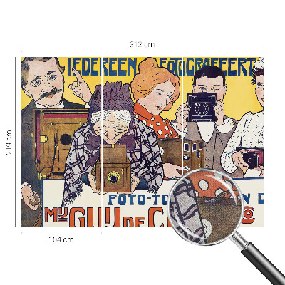 Stick-on wall mural Photography passion