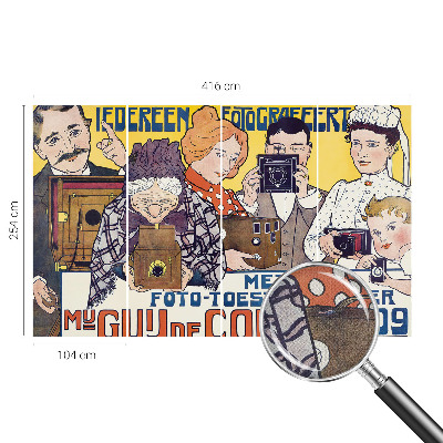 Stick-on wall mural Photography passion