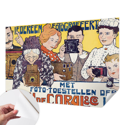 Stick-on wall mural Photography passion