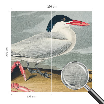 Peel and stick wall mural for living room Sea scenery