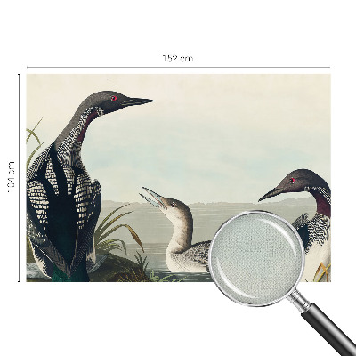 Children's wall mural Birds over the water