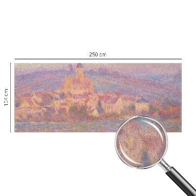 Self-adhesive photo wallpaper with a charming town motif