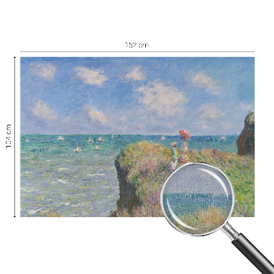 Removable wall mural featuring a peaceful landscape