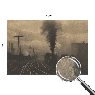 Peel and stick wall mural for living room Industrial landscape