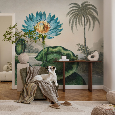 Baby room wall mural Exotic landscape