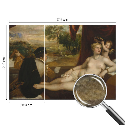 Self-adhesive photo wallpaper with a relaxing scene