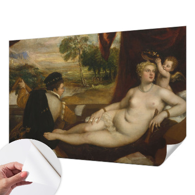 Self-adhesive photo wallpaper with a relaxing scene