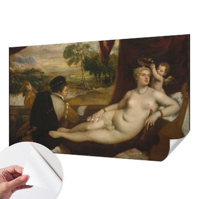 Self-adhesive photo wallpaper with a relaxing scene