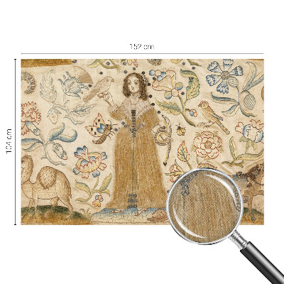 Peel and stick wall mural for kids' room Colorful nature