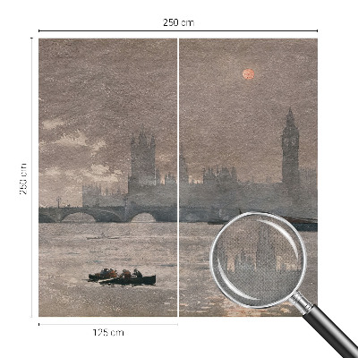 Peel and stick wallpaper mural Night panorama