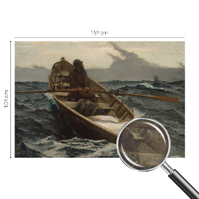 Self-adhesive photo wallpaper featuring a fisherman at sea
