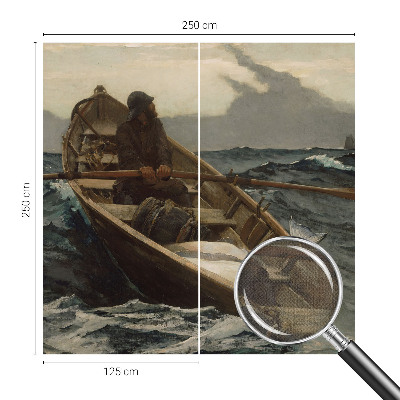 Self-adhesive photo wallpaper Fisherman at sea