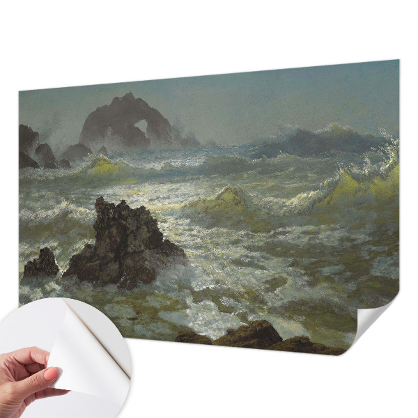 Stick-on wall mural Stormy sea