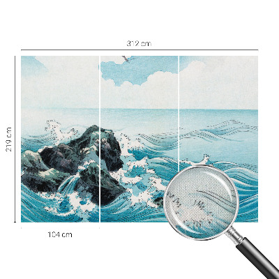 Removable wall mural Sea scene
