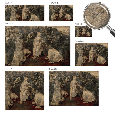 Peel and stick wall mural for kids' room Spiritual meeting