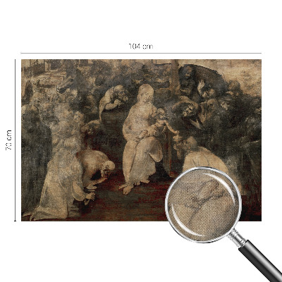 Peel and stick wall mural for kids' room Spiritual meeting