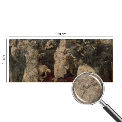 Peel and stick wall mural for kids' room Spiritual meeting